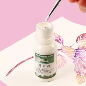 1PC Watercolor Media Masking Ink The White Liquid Of Syringin White Gel Bottle Needle Tube Watercolor.jpg Q90.jpg